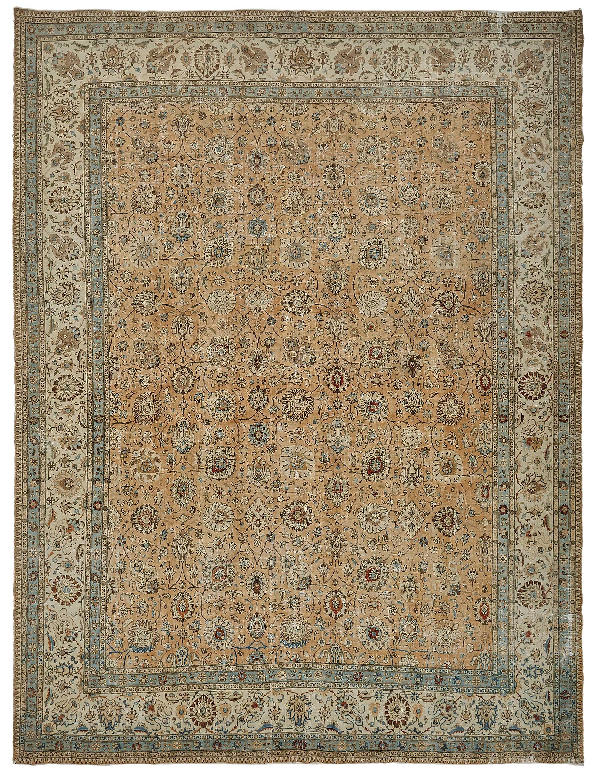 Beige Persian Antique — 3.80 x 4.88