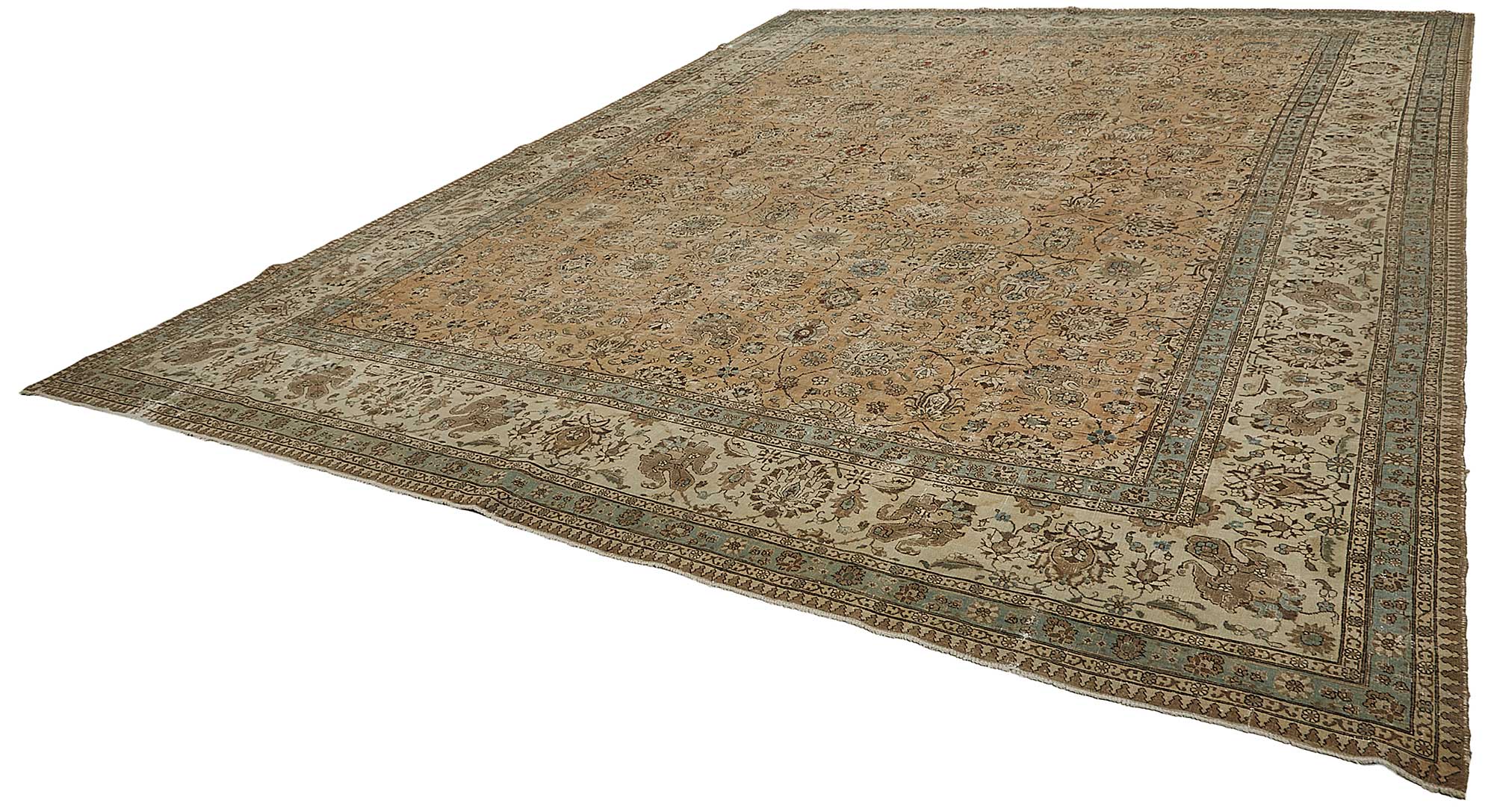 Beige Persian Antique — 3.80 x 4.88