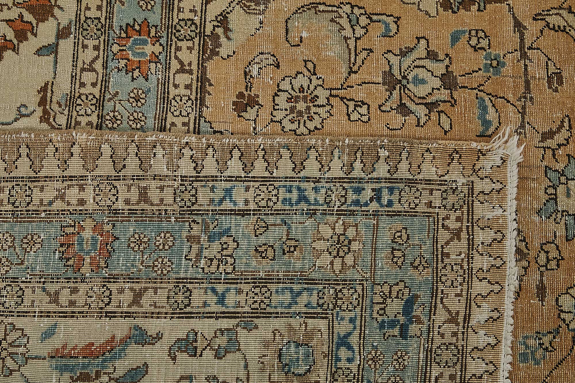 Beige Persian Antique — 3.80 x 4.88