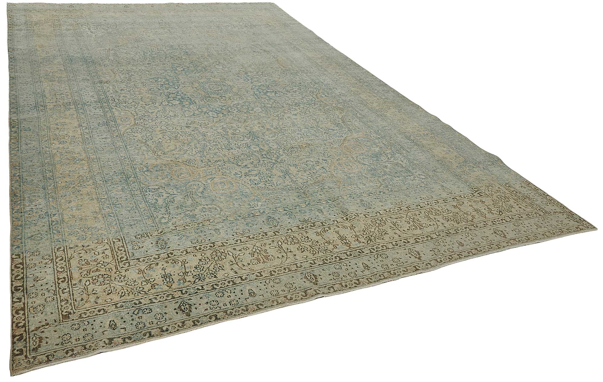 Beige Persian Antique — 2.54 x 3.96