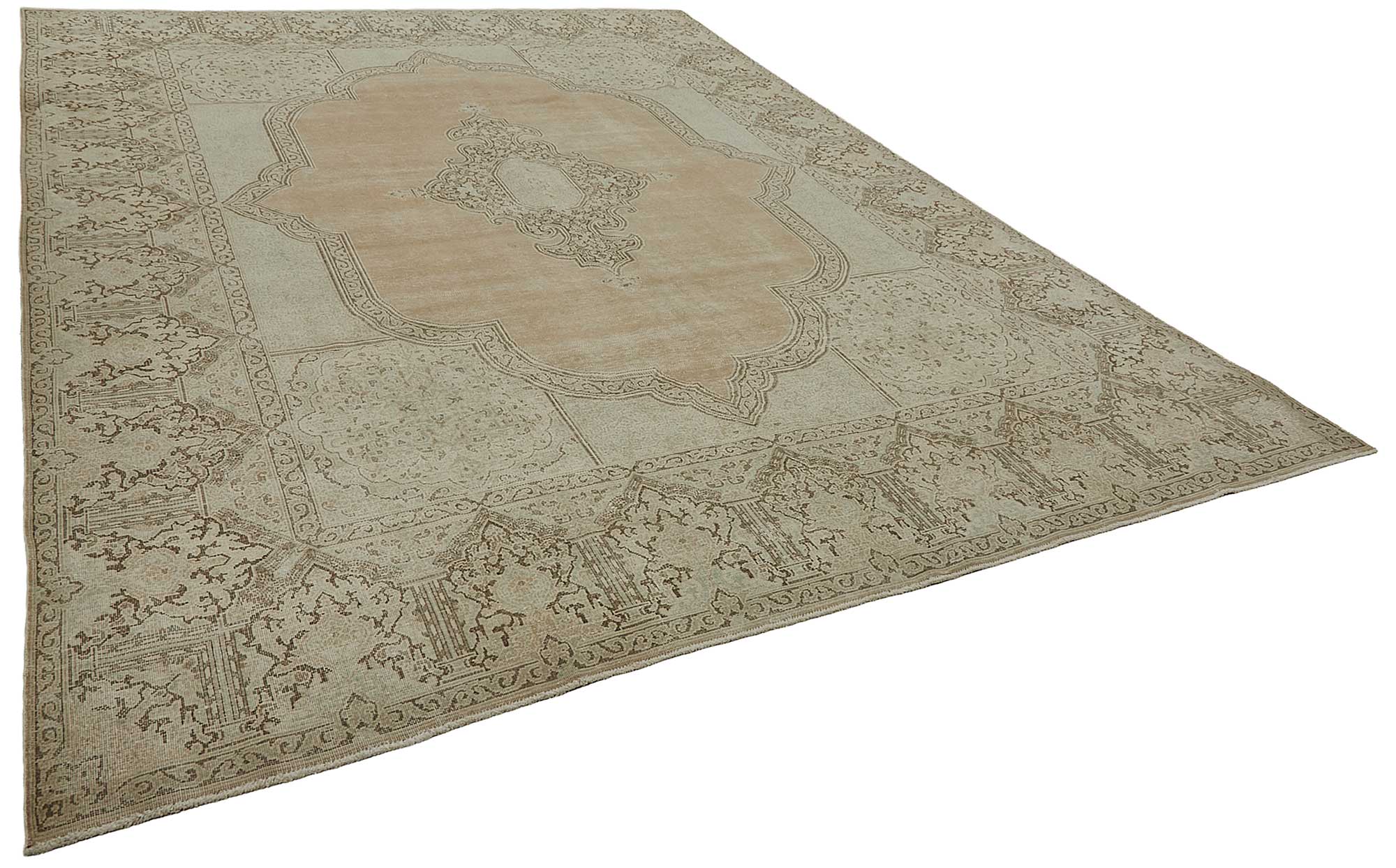 Beige Persian Antique — 2.86 x 3.76