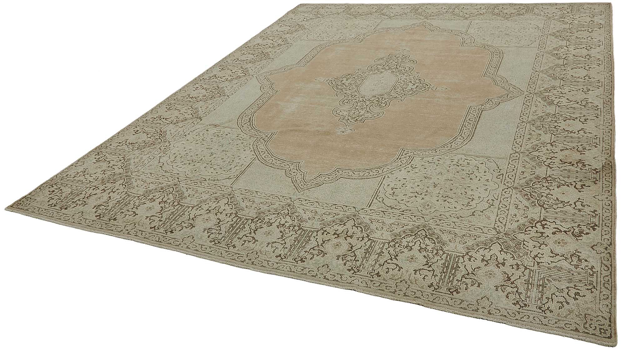Beige Persian Antique — 2.86 x 3.76