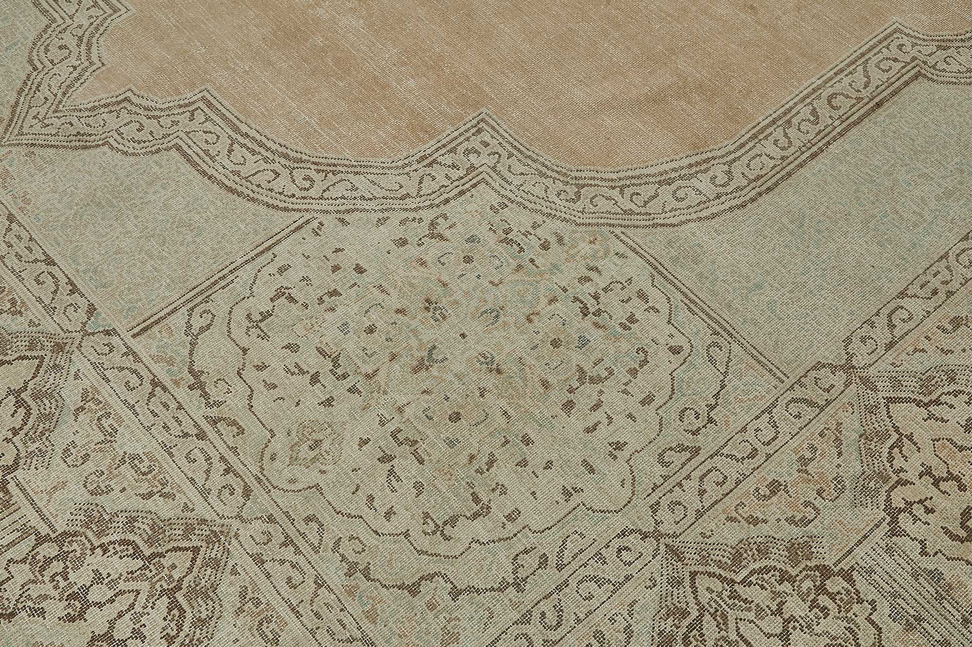 Beige Persian Antique — 2.86 x 3.76