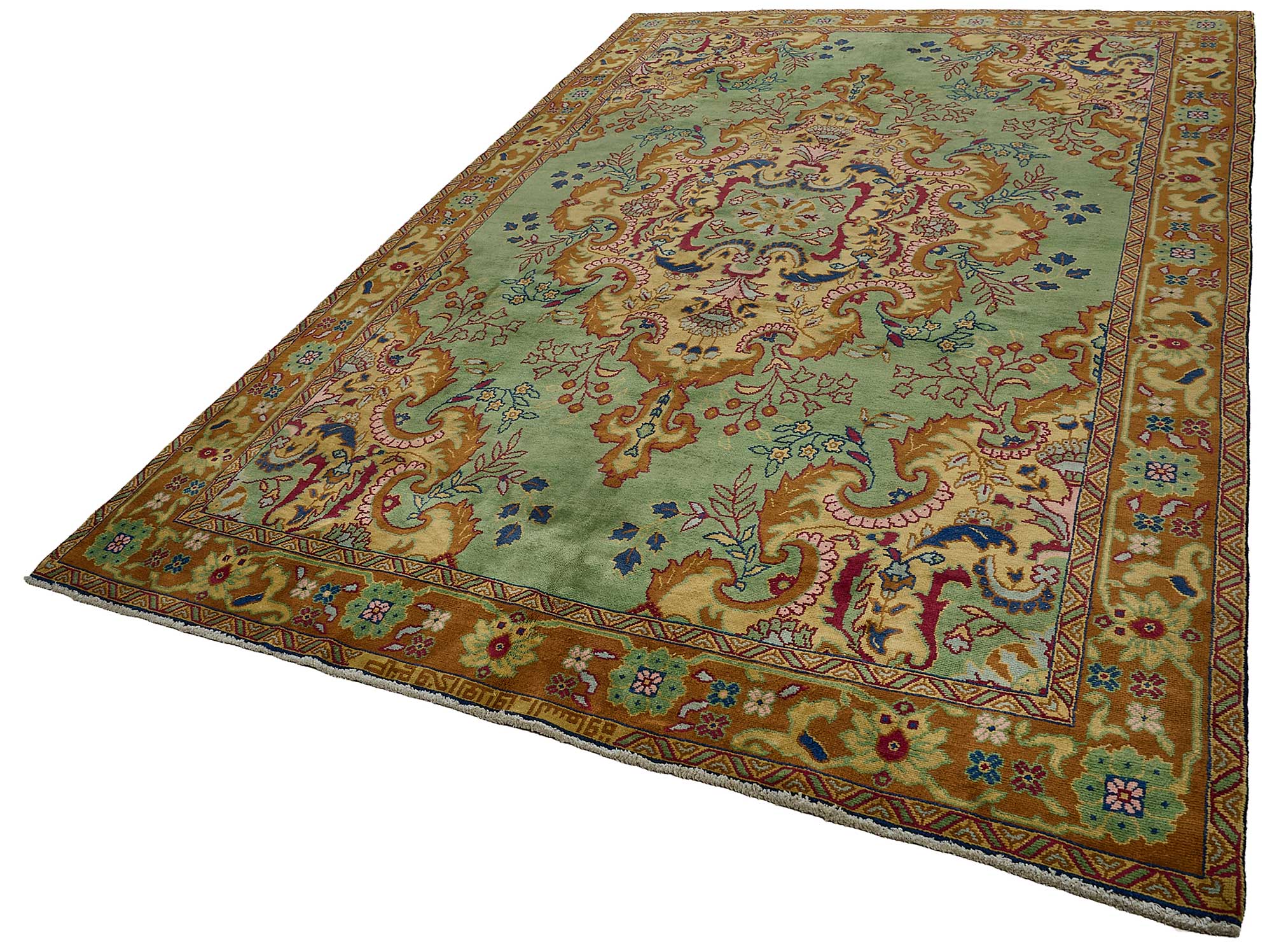 Verdigris Persian — 2.42 x 4.02