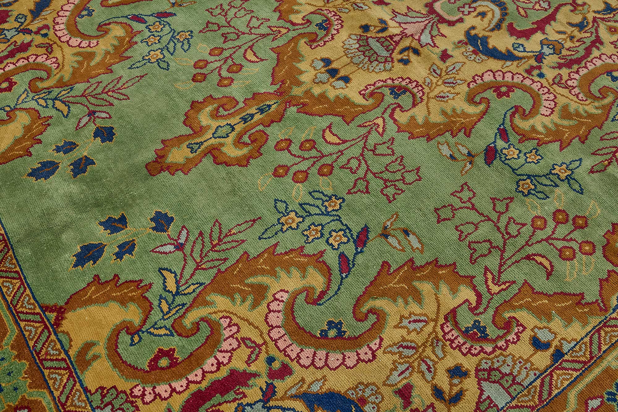 Verdigris Persian — 2.42 x 4.02