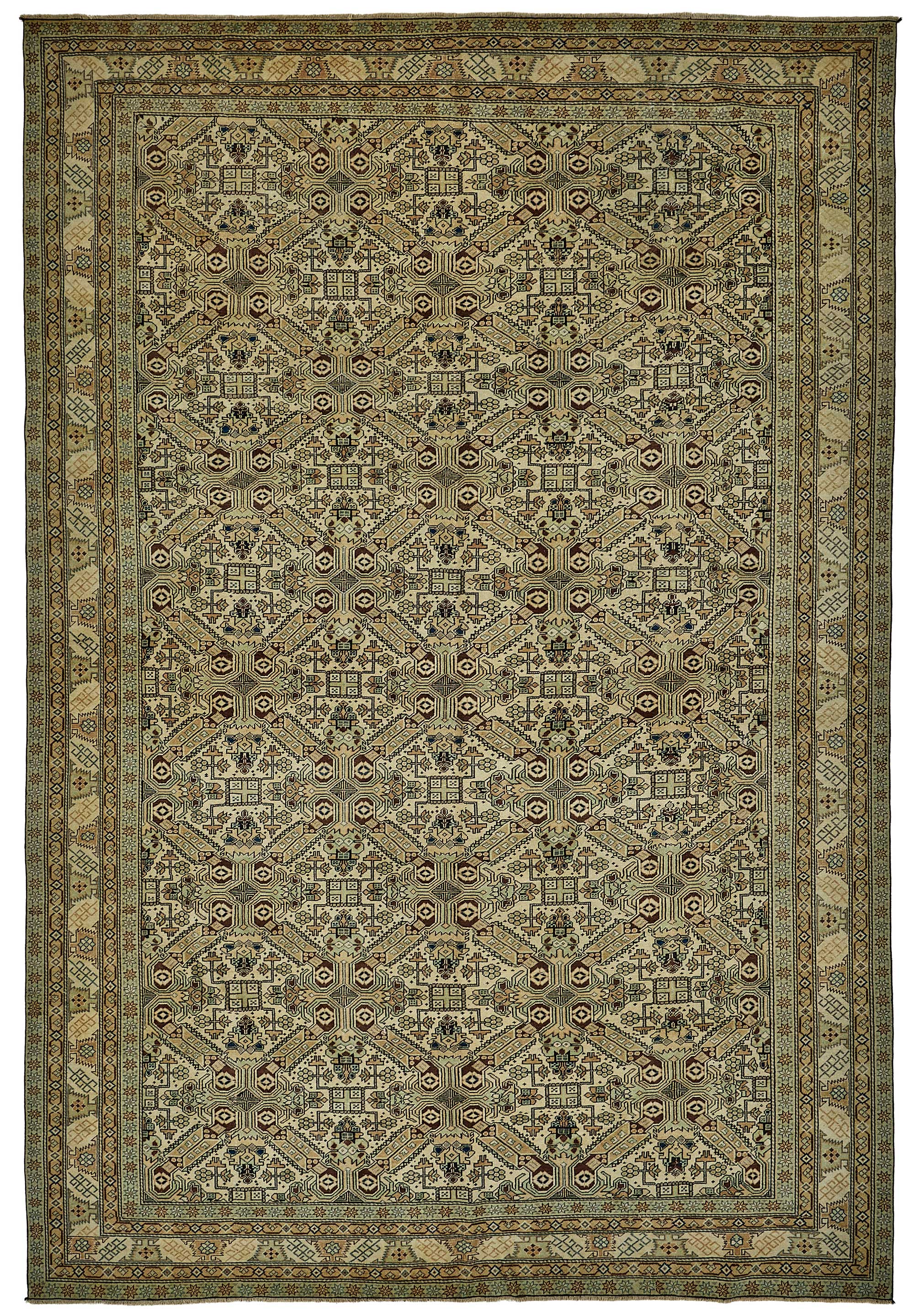 Ivory Persian — 2.59 x 3.74