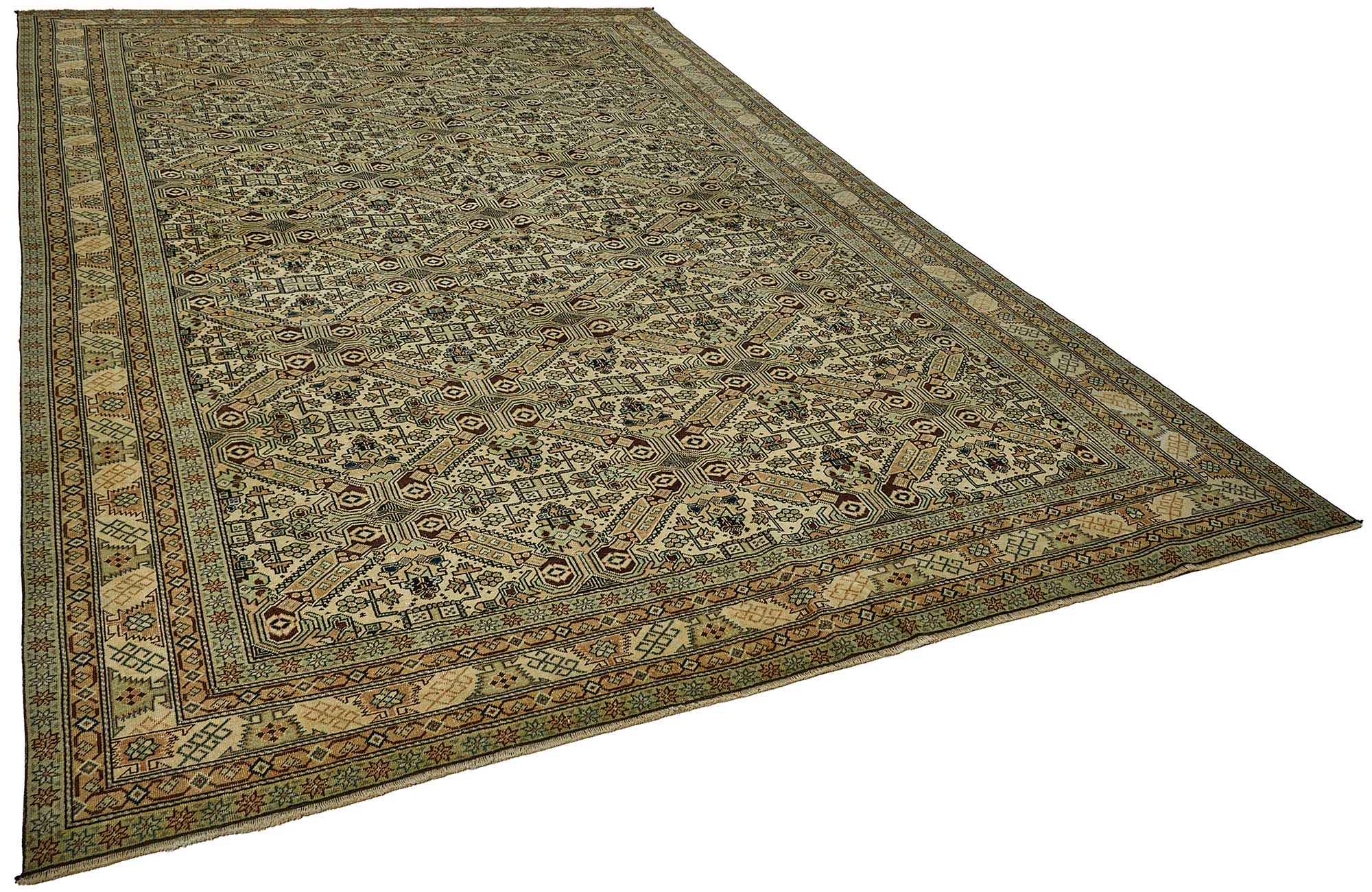 Ivory Persian — 2.59 x 3.74