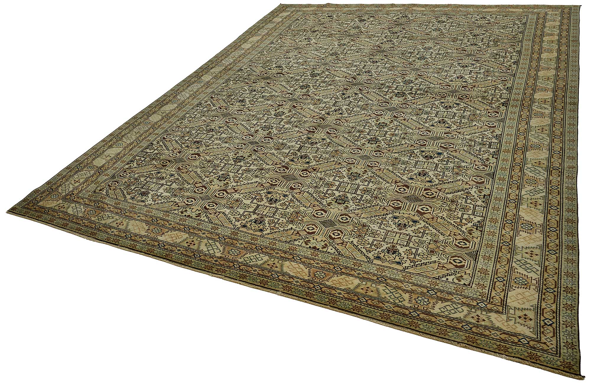 Ivory Persian — 2.59 x 3.74