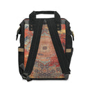 Abstract Mamluk Backpack - Jerm Rugs - Bags - Printify