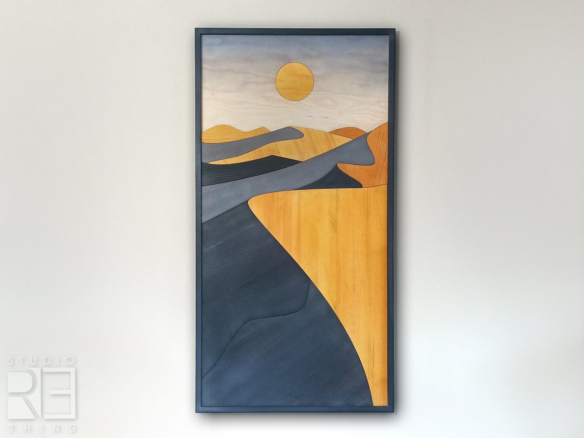 Desert Wooden Wall Art