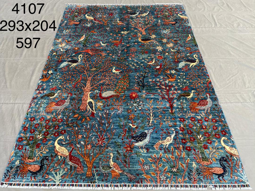 Afghan Rug 110 - 204x293 cm