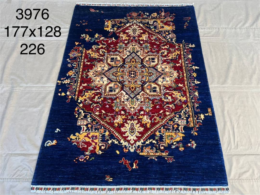 Afghan Rug 323 - 128x177 cm