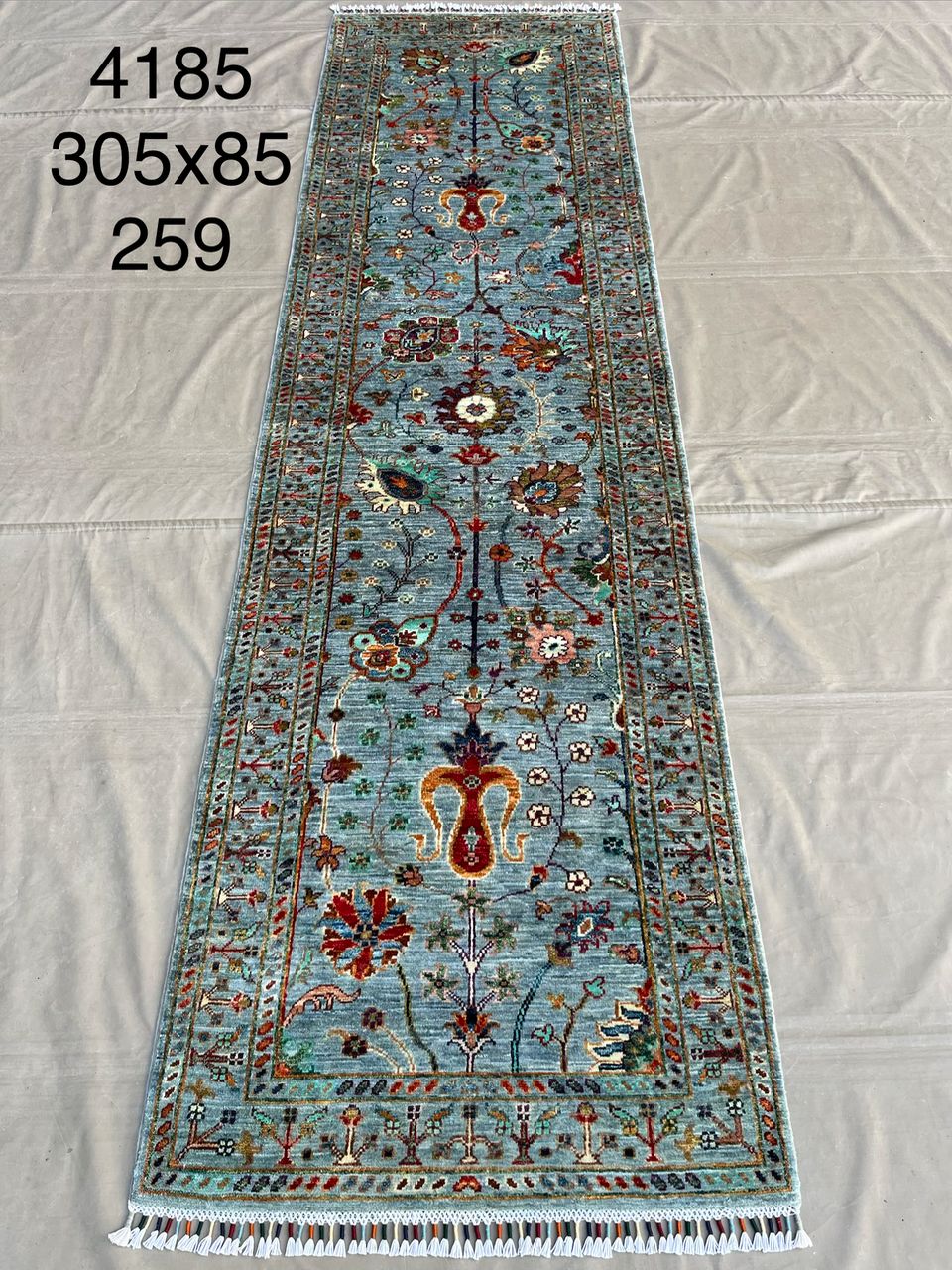 Afghan Rug 064 - 85x305 cm