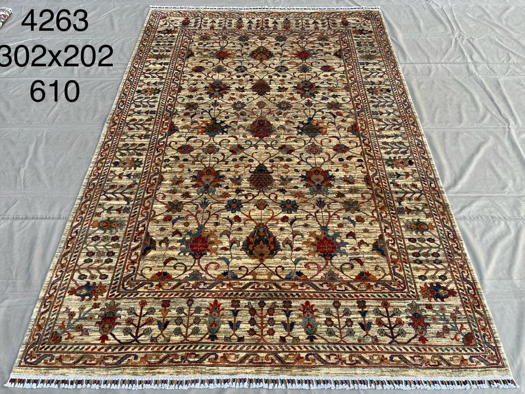Afghan Rug 134 - 202x302 cm