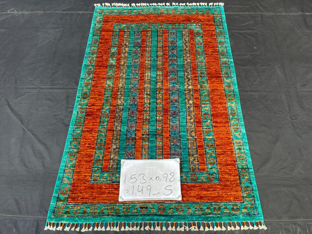 Afghan Rug 296 - 98x153 cm