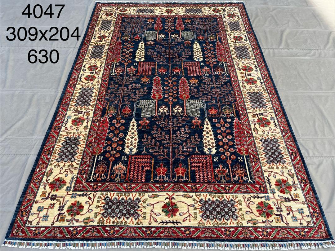 Afghan Rug 109 - 204x309 cm