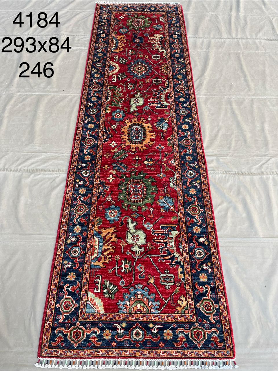 Afghan Rug 045 - 84x293 cm