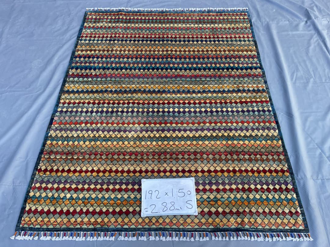 Afghan Rug 251 - 150x192 cm