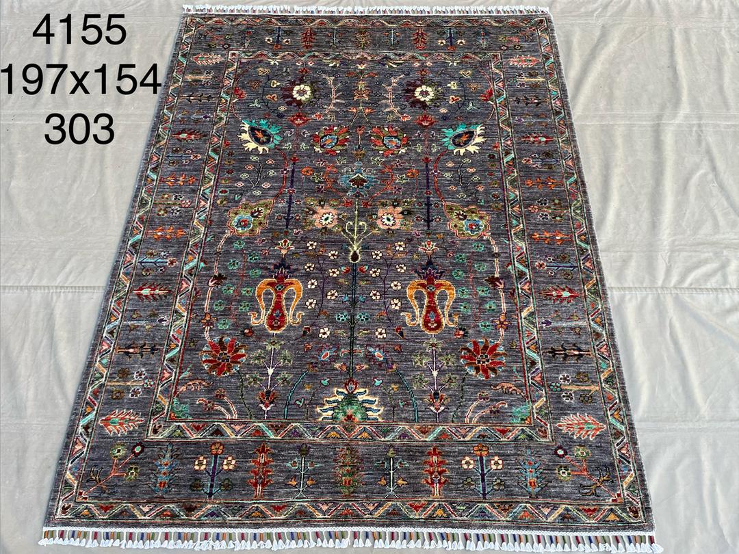 Afghan Rug 175 - 154x197 cm