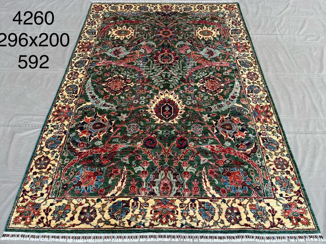 Afghan Rug 100 - 200x296 cm