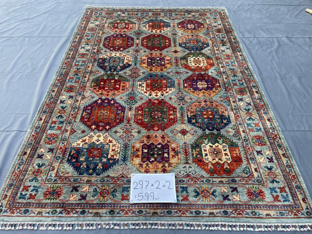 Afghan Rug 215 - 202x297 cm