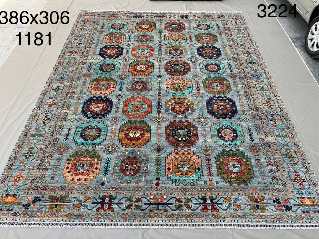 Afghan Rug 235 - 306x386 cm