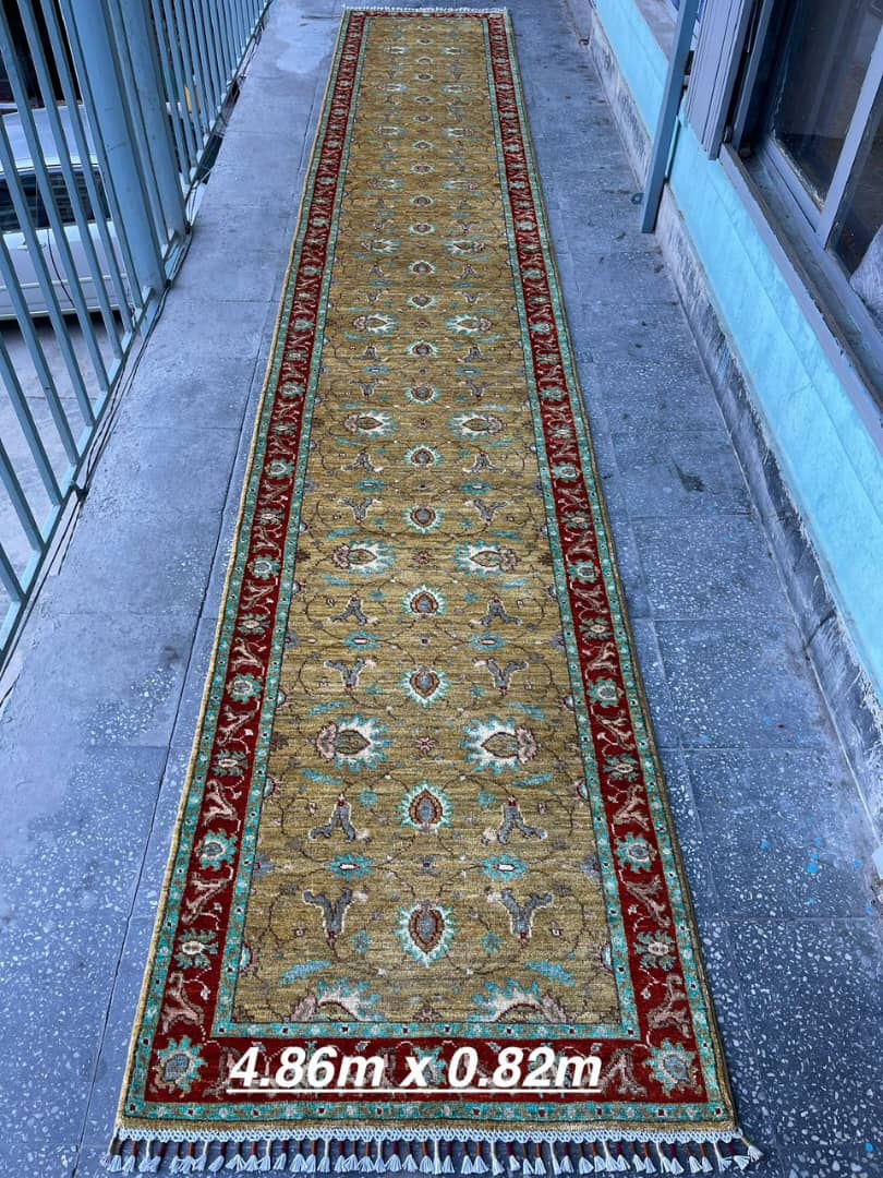 Afghan Rug 278 - 82x486 cm
