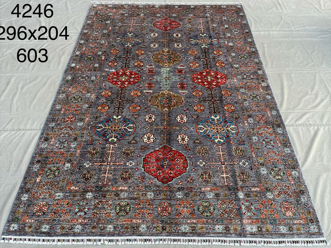 Afghan Rug 115 - 204x296 cm