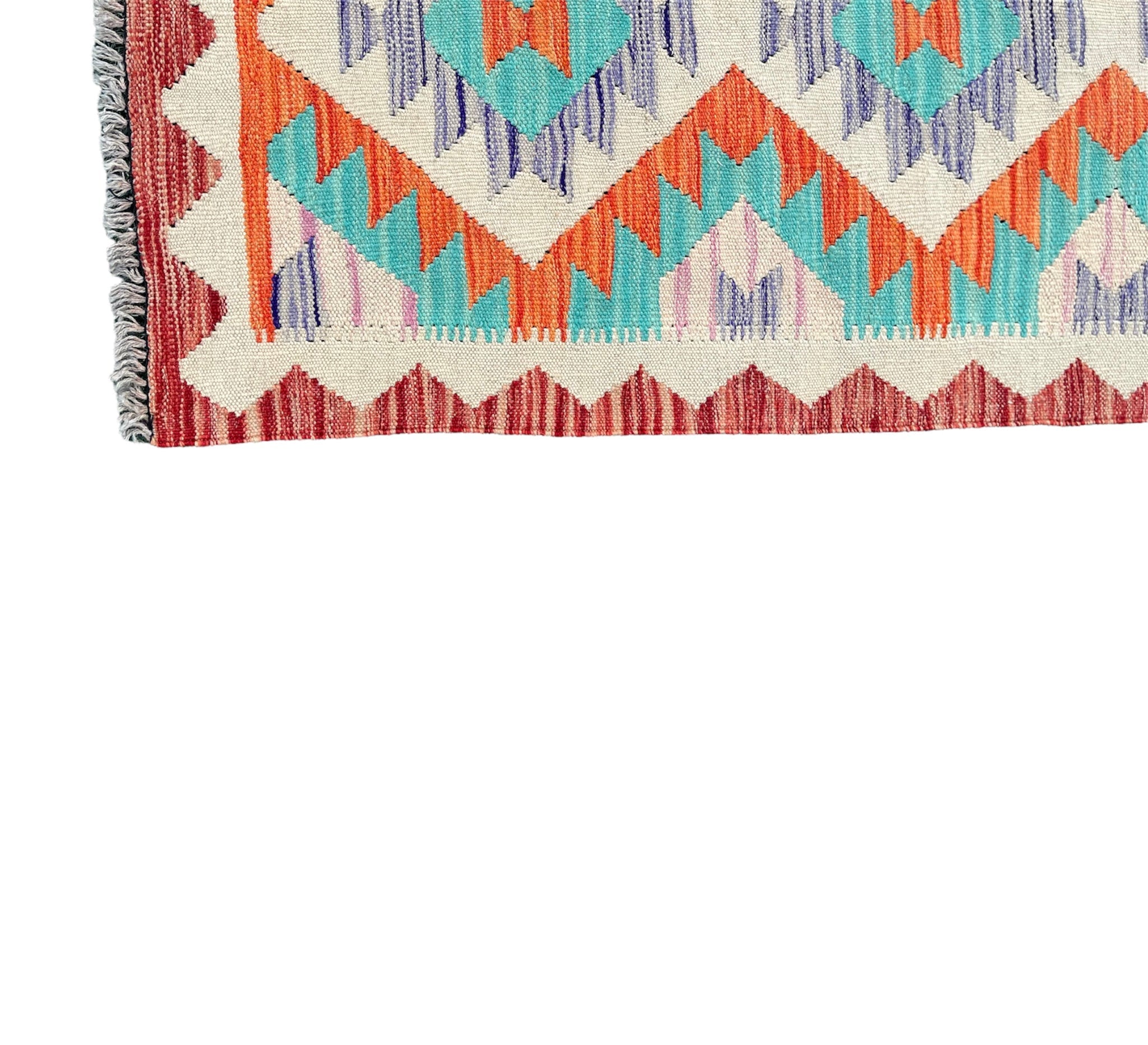 Faryab 3291 - 202x75 cm - Jerm Rugs - Afghan Kilim - Jerm | جِرْم