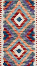Faryab 6959 - 109x88 - Jerm Rugs - Afghan Kilim - Jerm | جِرْم