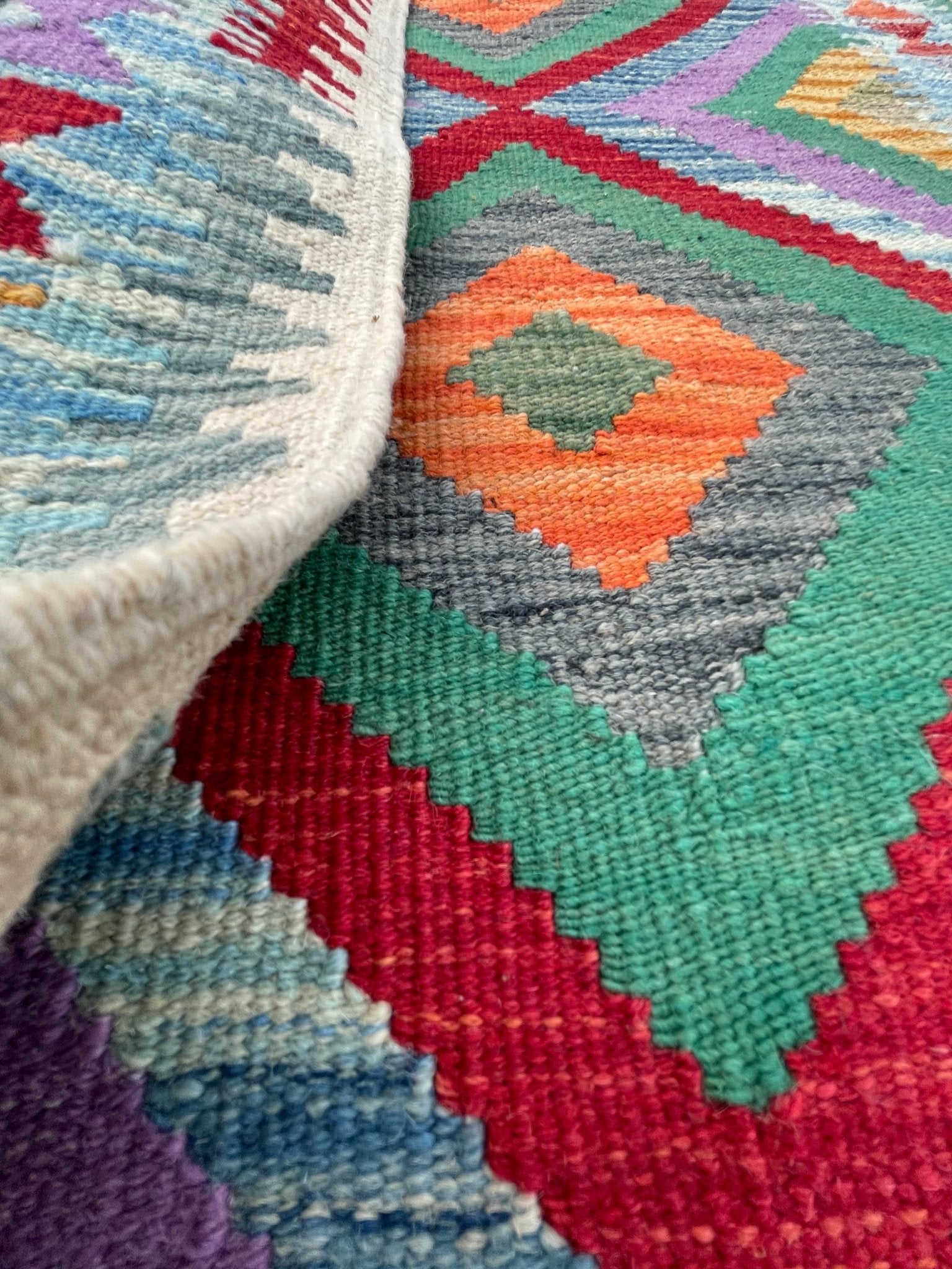 Handmade Kilim Doormat - 90x60 cm