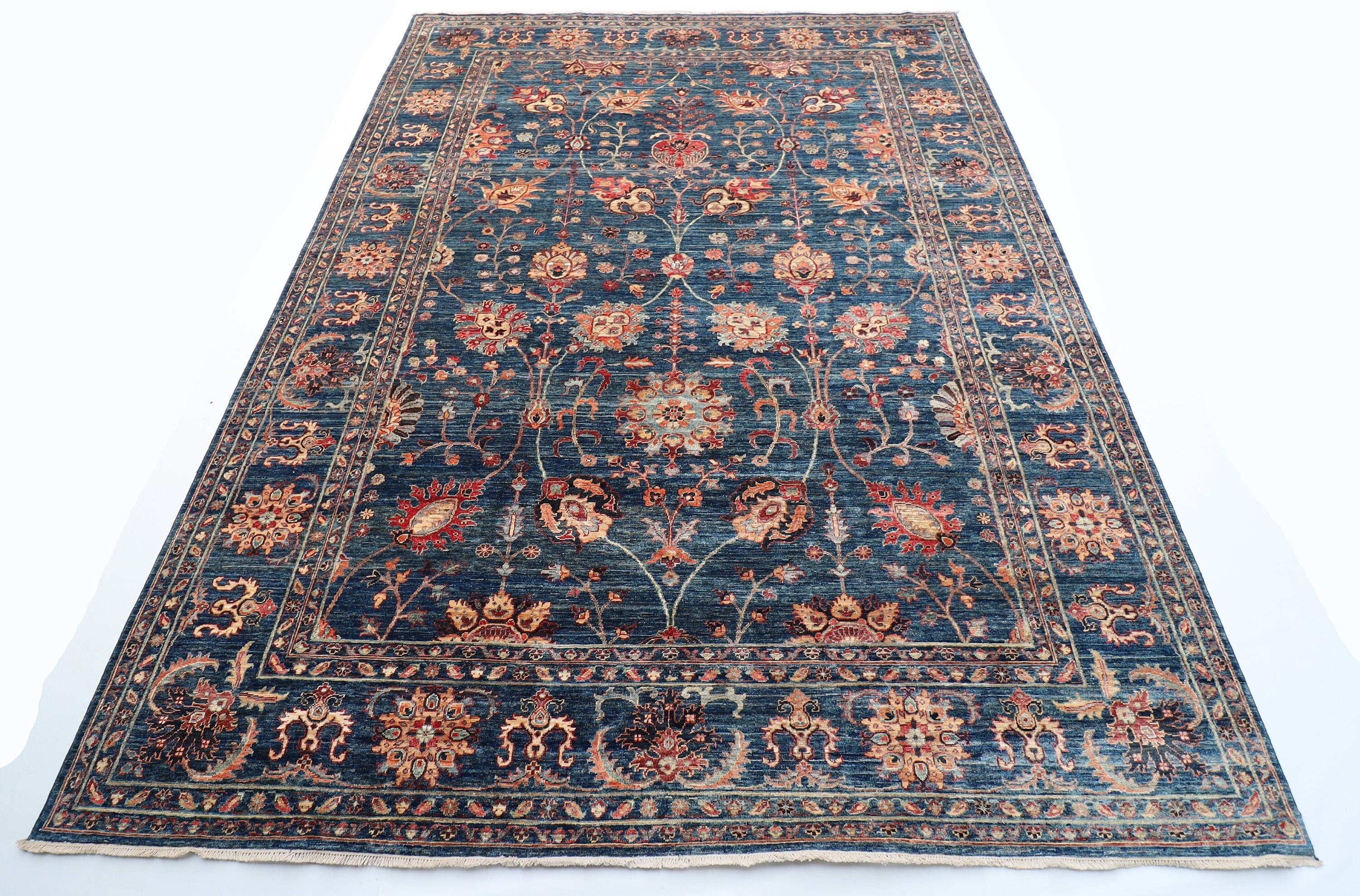 Blue Afghan Handmade