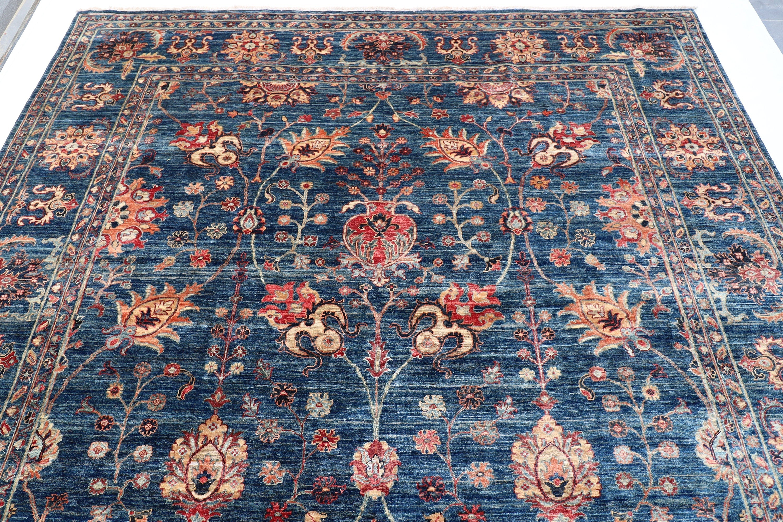 Blue Afghan Handmade