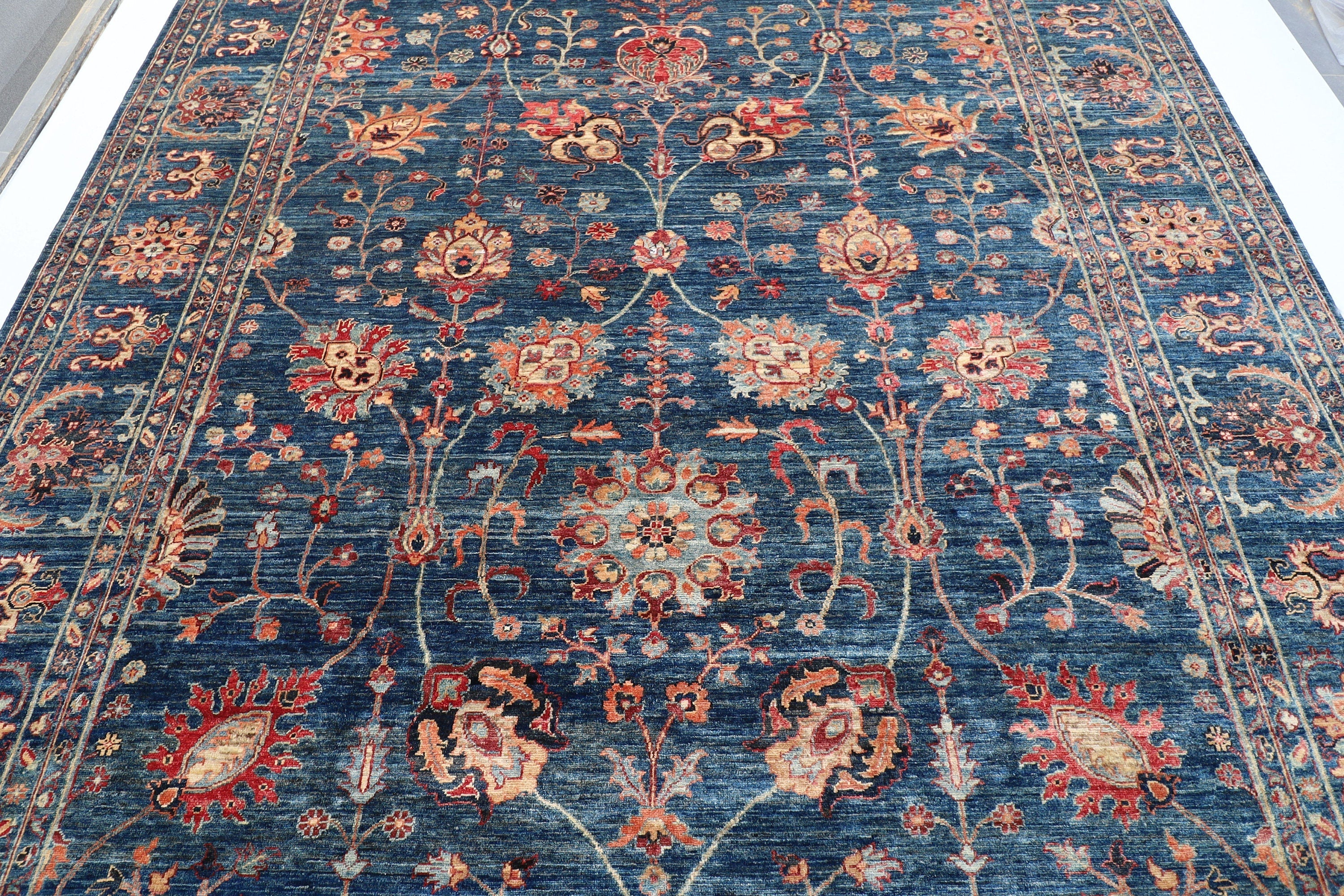 Blue Afghan Handmade