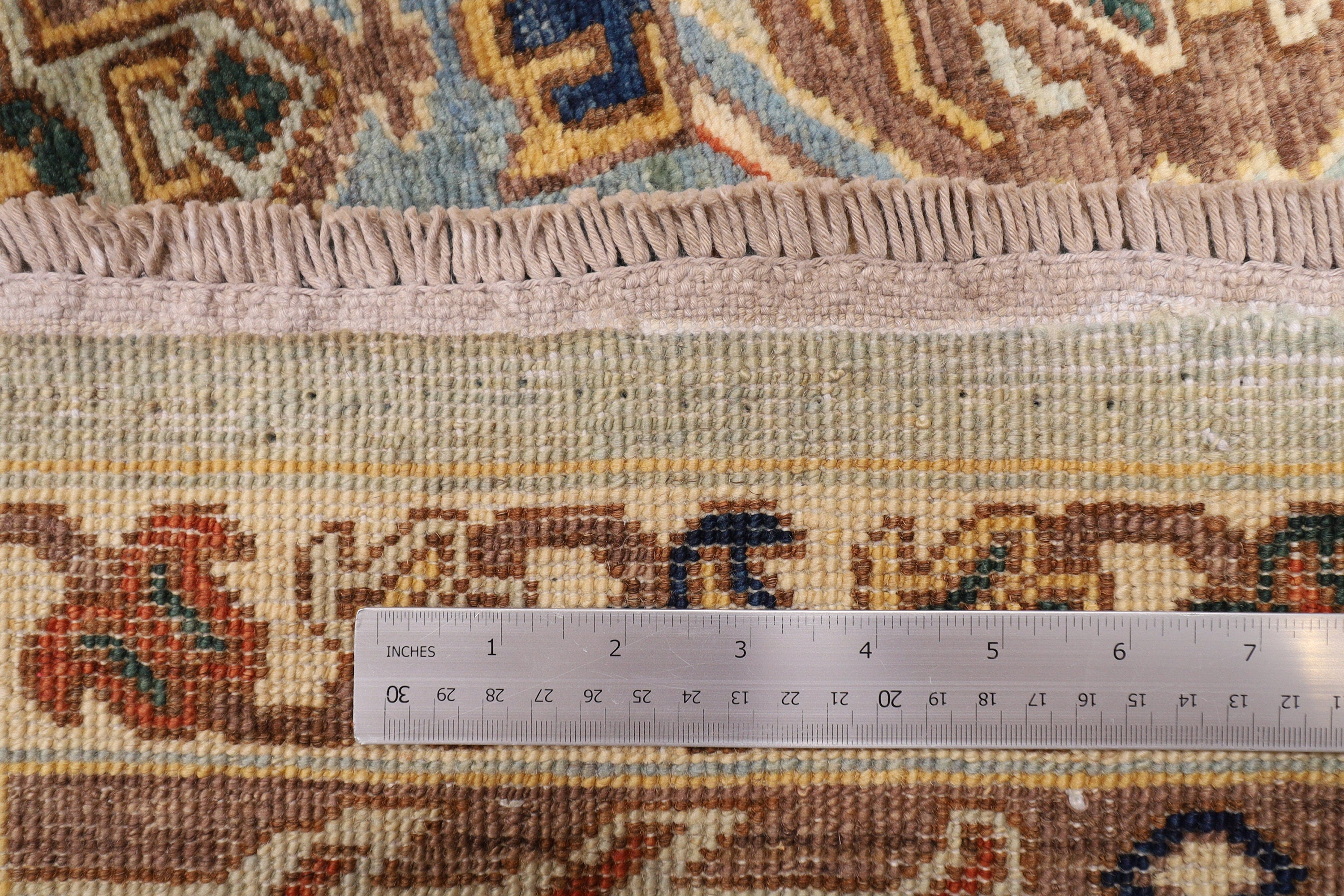 Beige Afghan Handmade
