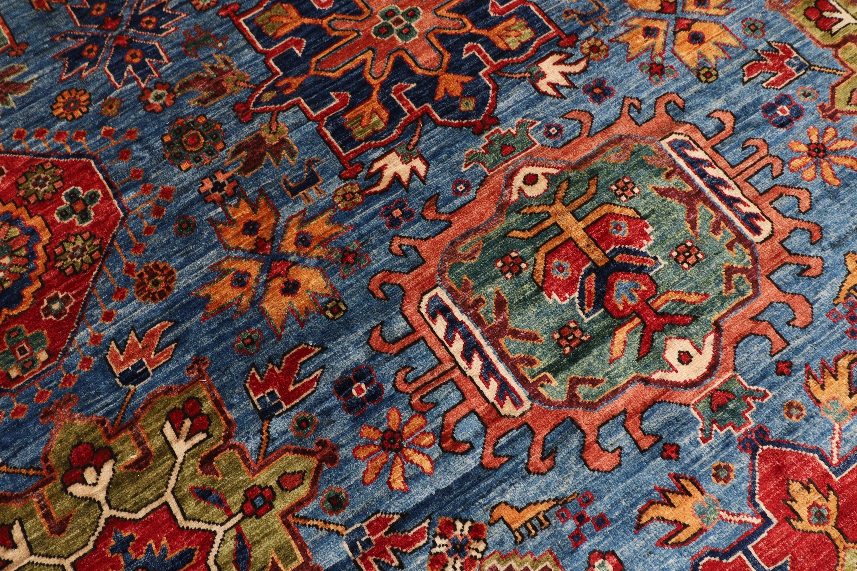 Blue Afghan Handmade