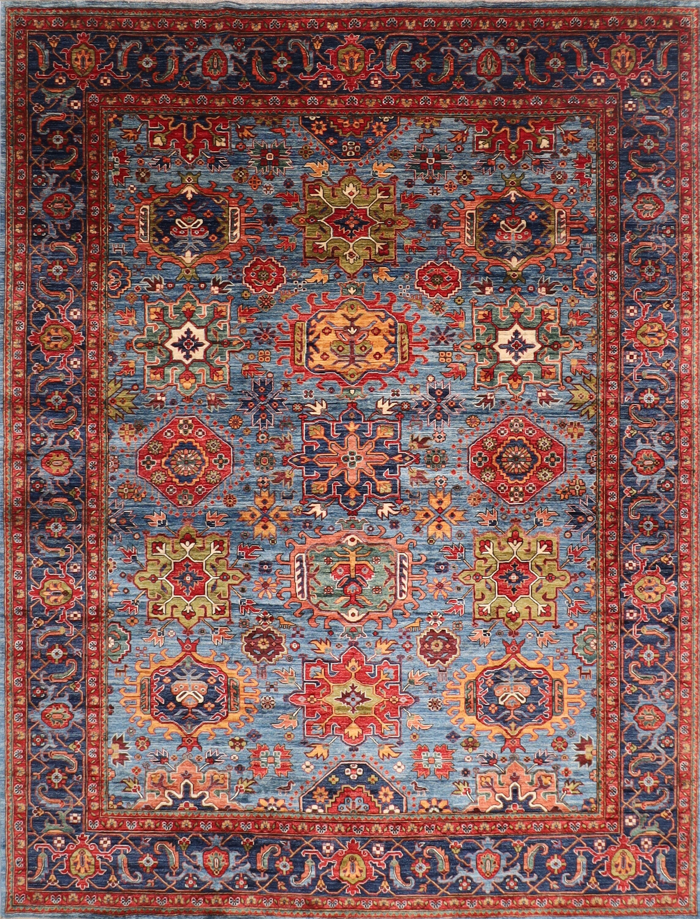 Blue Afghan Handmade