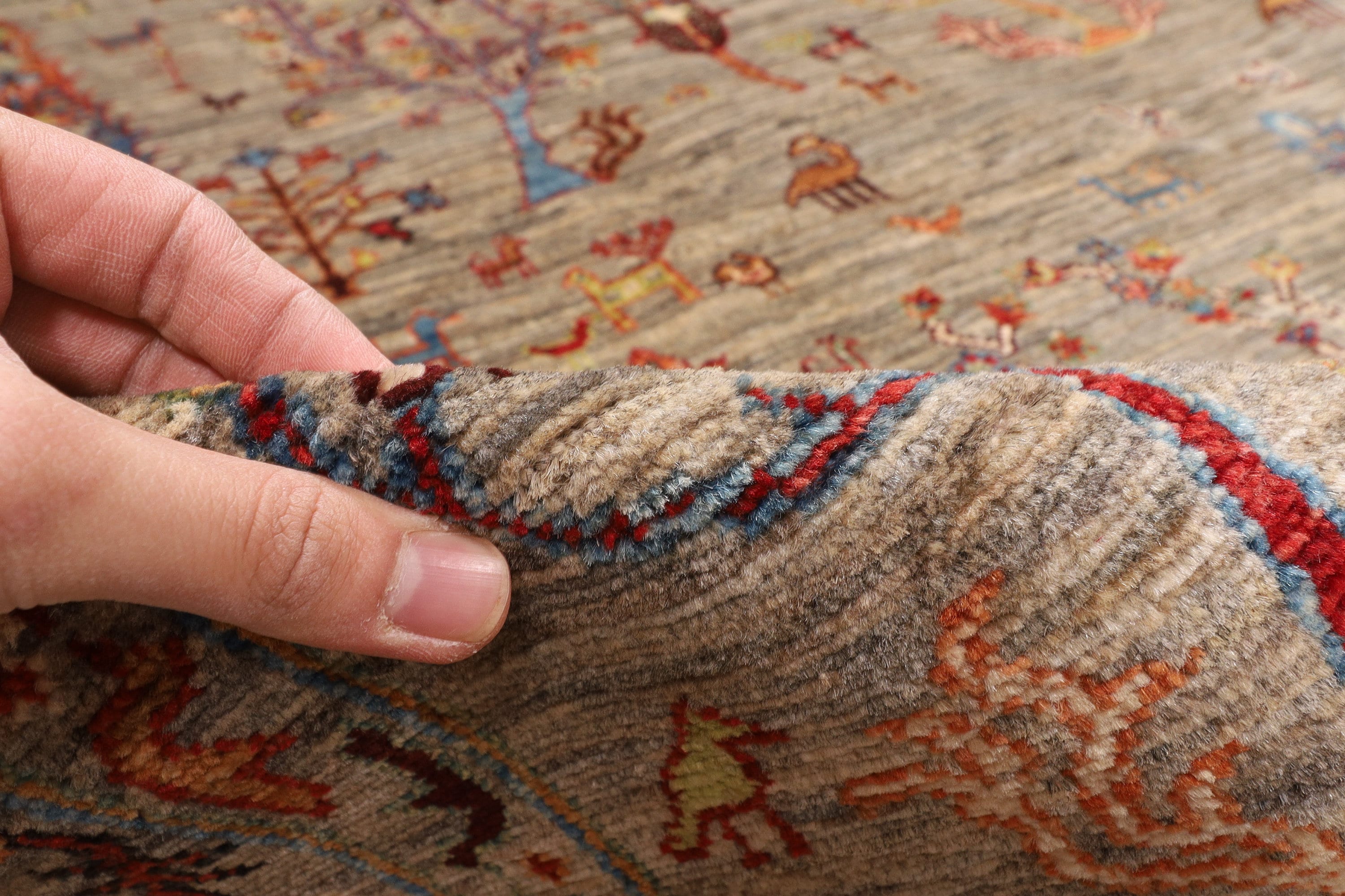 Tree of life, Birjin Chobi rug 9x12 ft.  267x361 cm