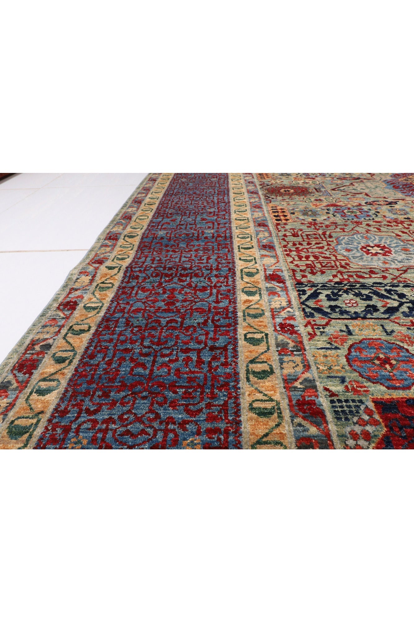 Afghan Handmade — 2.76 x 3.41