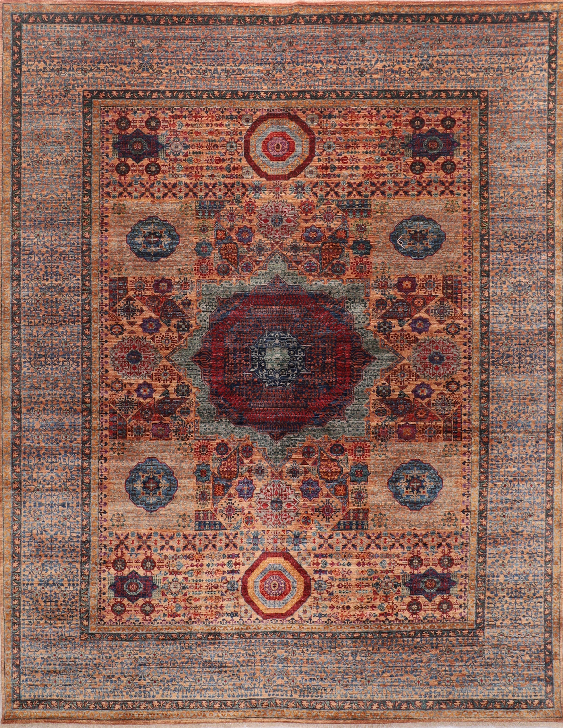 Beige Afghan Handmade