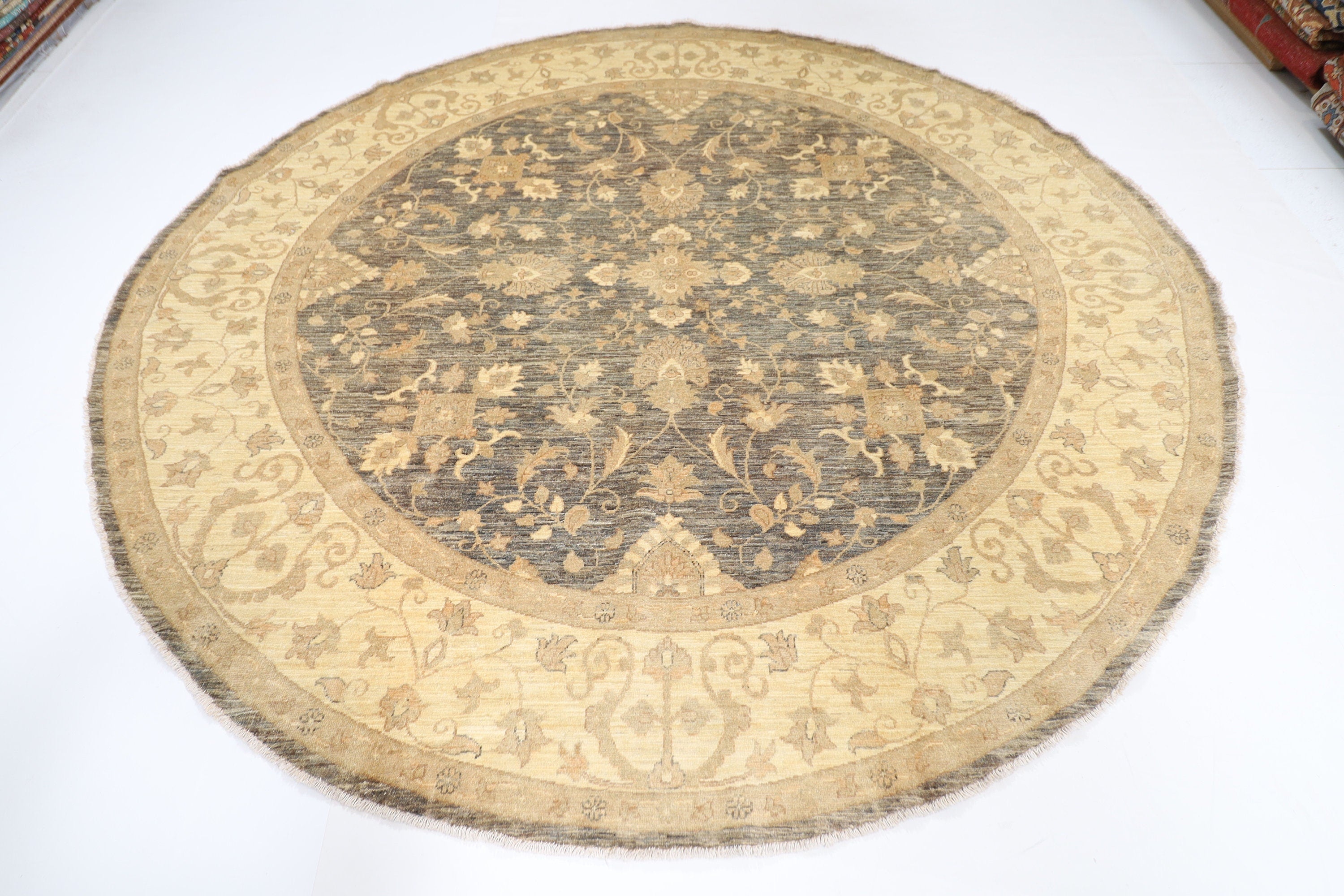Tribal - 266x274 cm 8.9x9 ft Hand-Knotted Rug