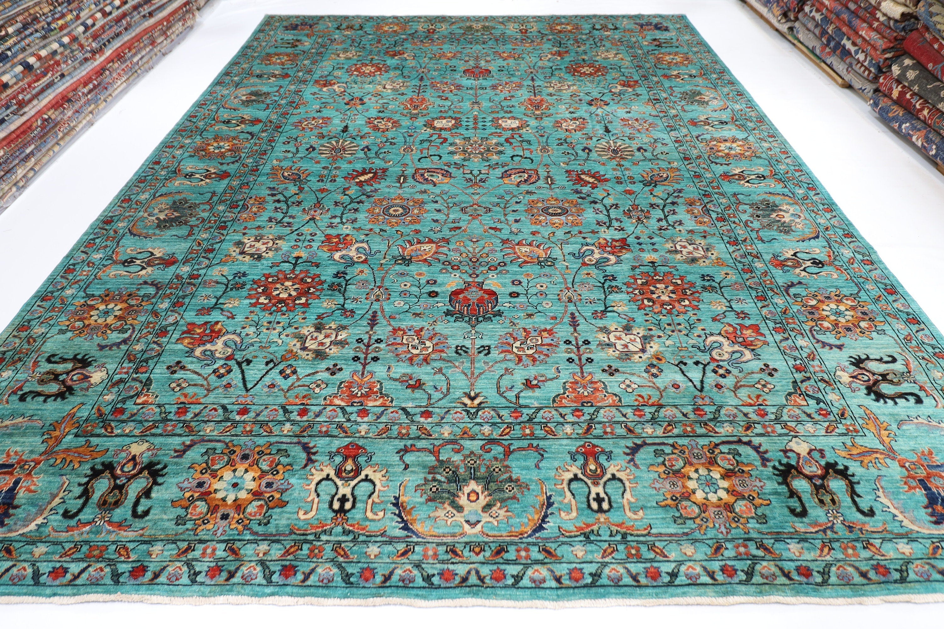 Natural Afghan Handmade — 3.10 x 4.20