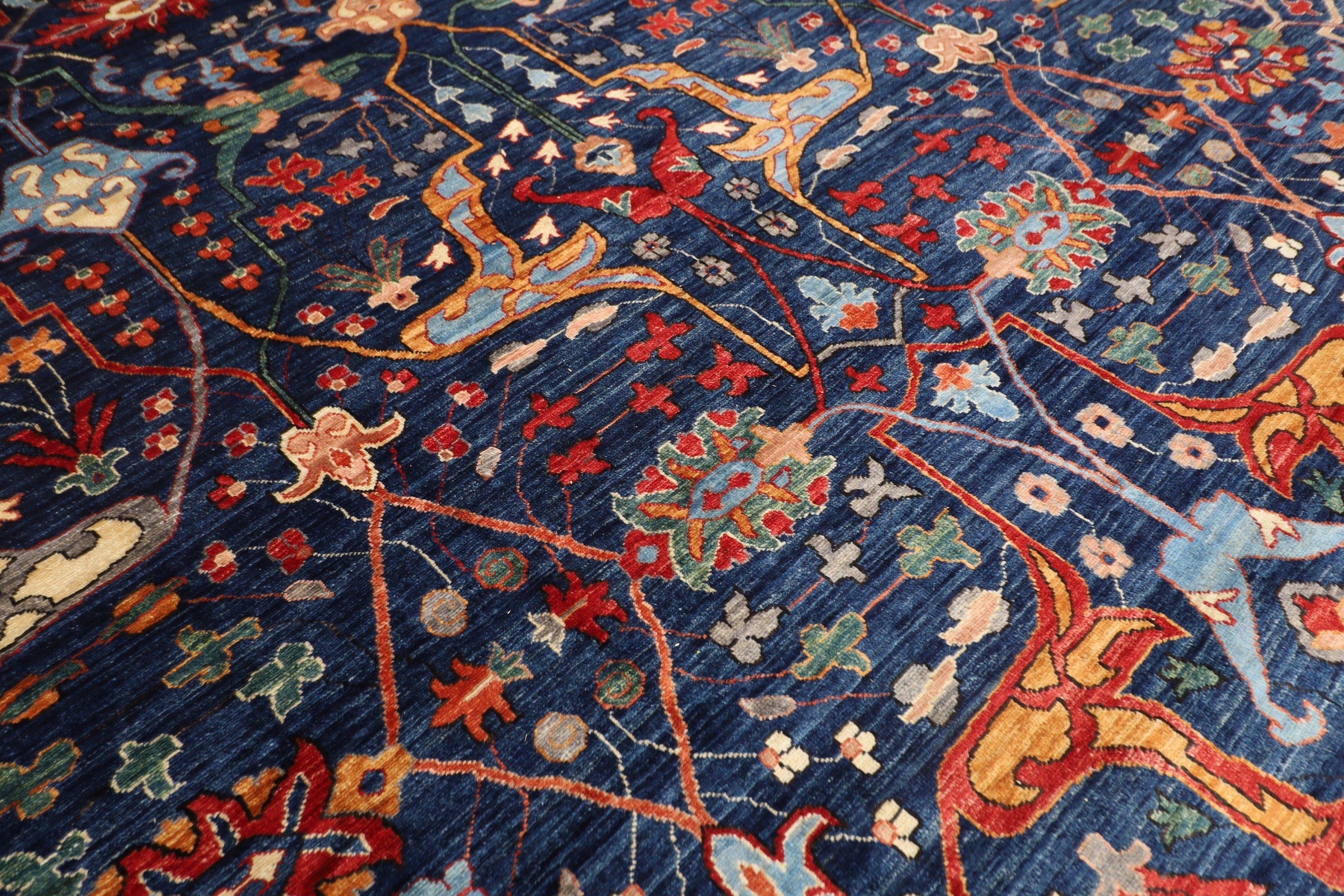 Blue Afghan Handmade