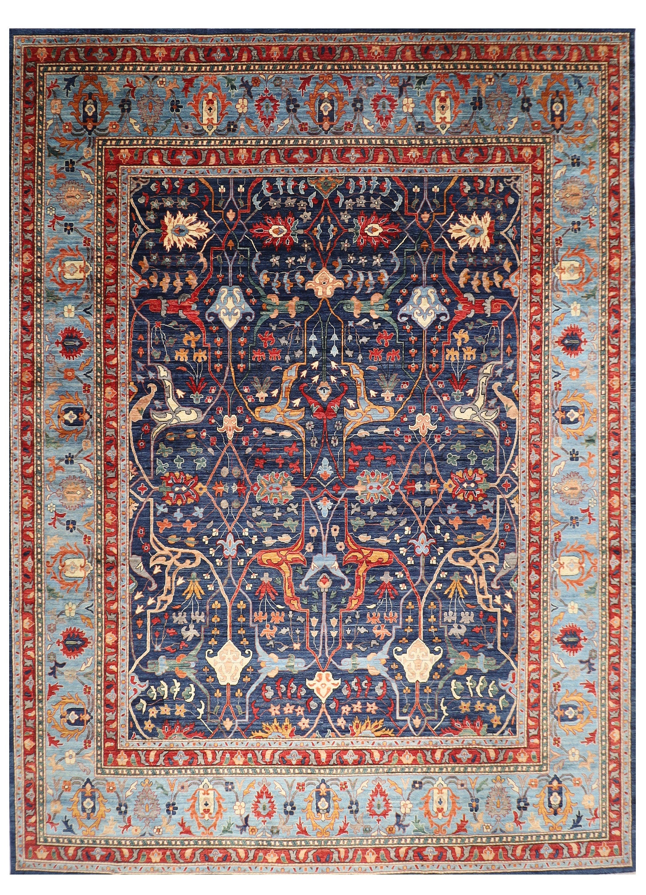 Blue Afghan Handmade