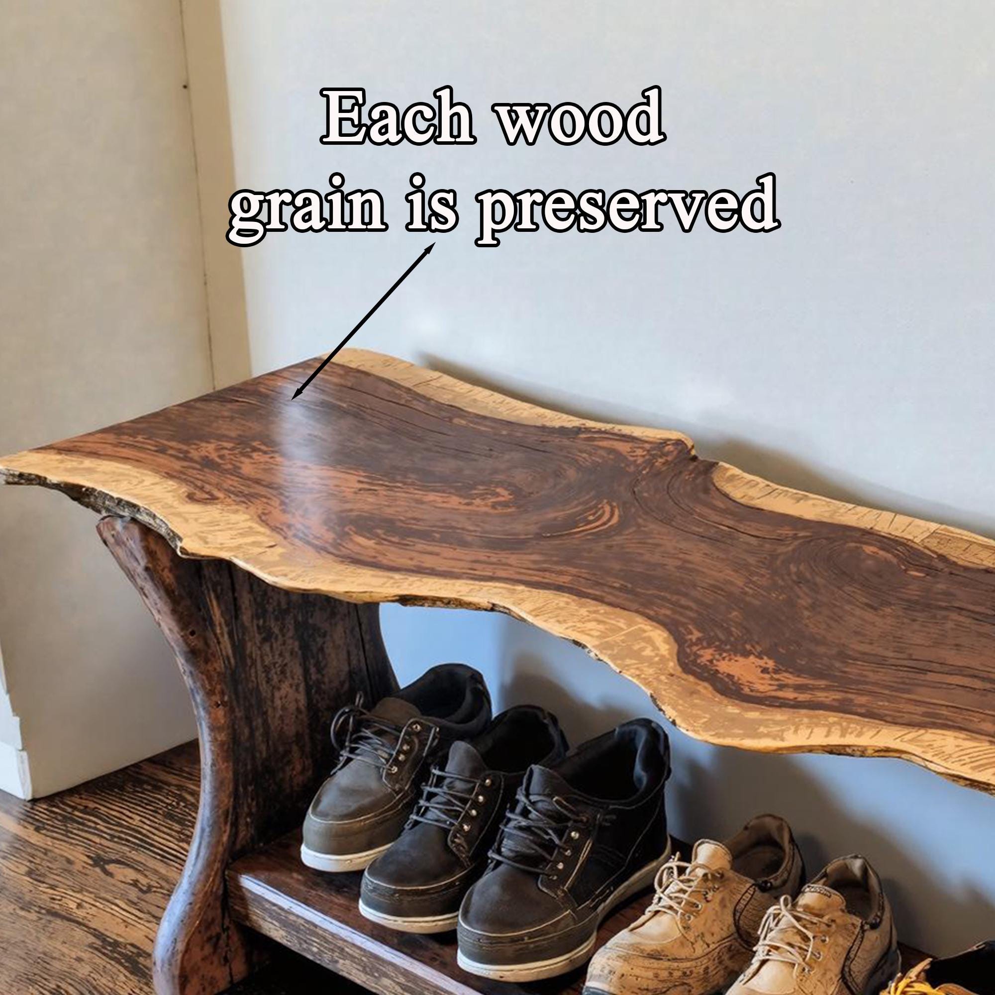 Entryway Shoe Bench