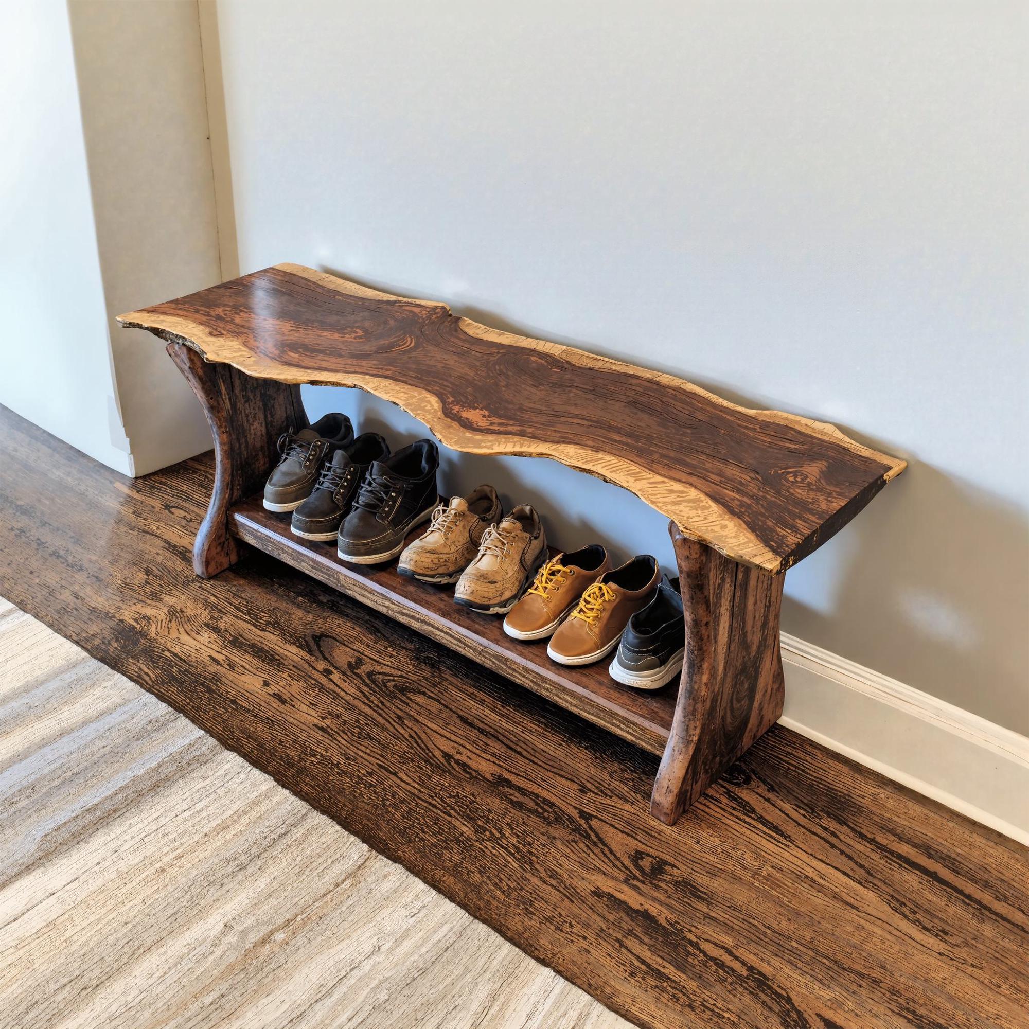 Entryway Shoe Bench