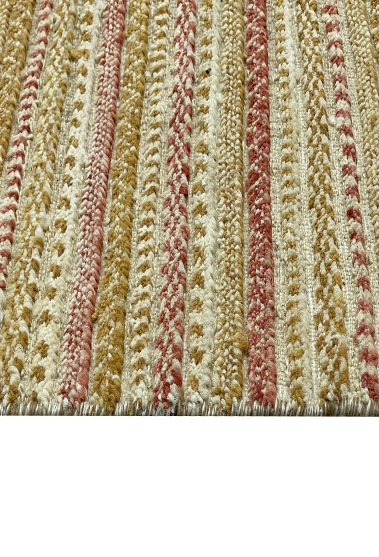 Cream Gabeh Afghan Handmade — 2.53 x 1.66