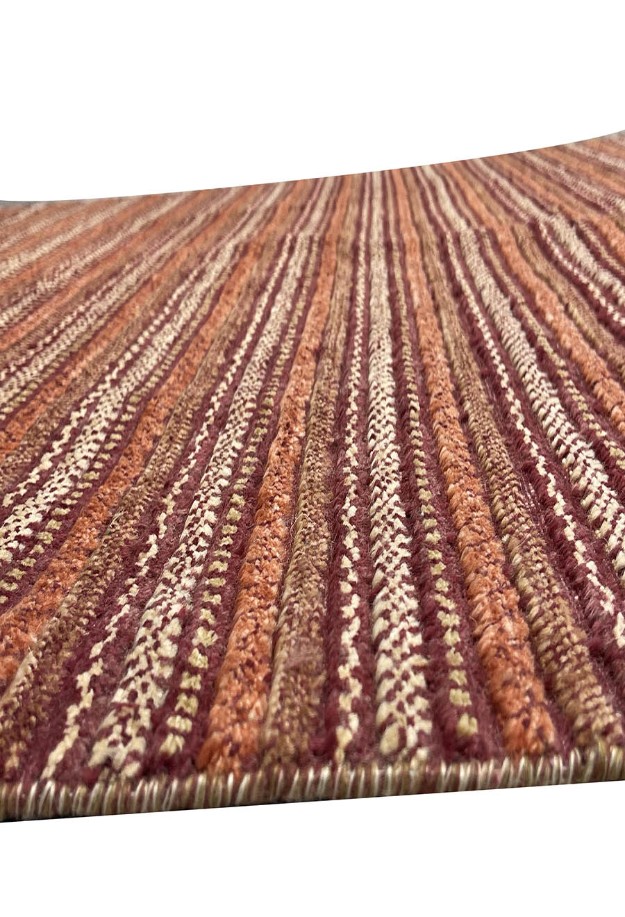 Cream Gabeh Afghan Handmade — 2.60 x 1.70