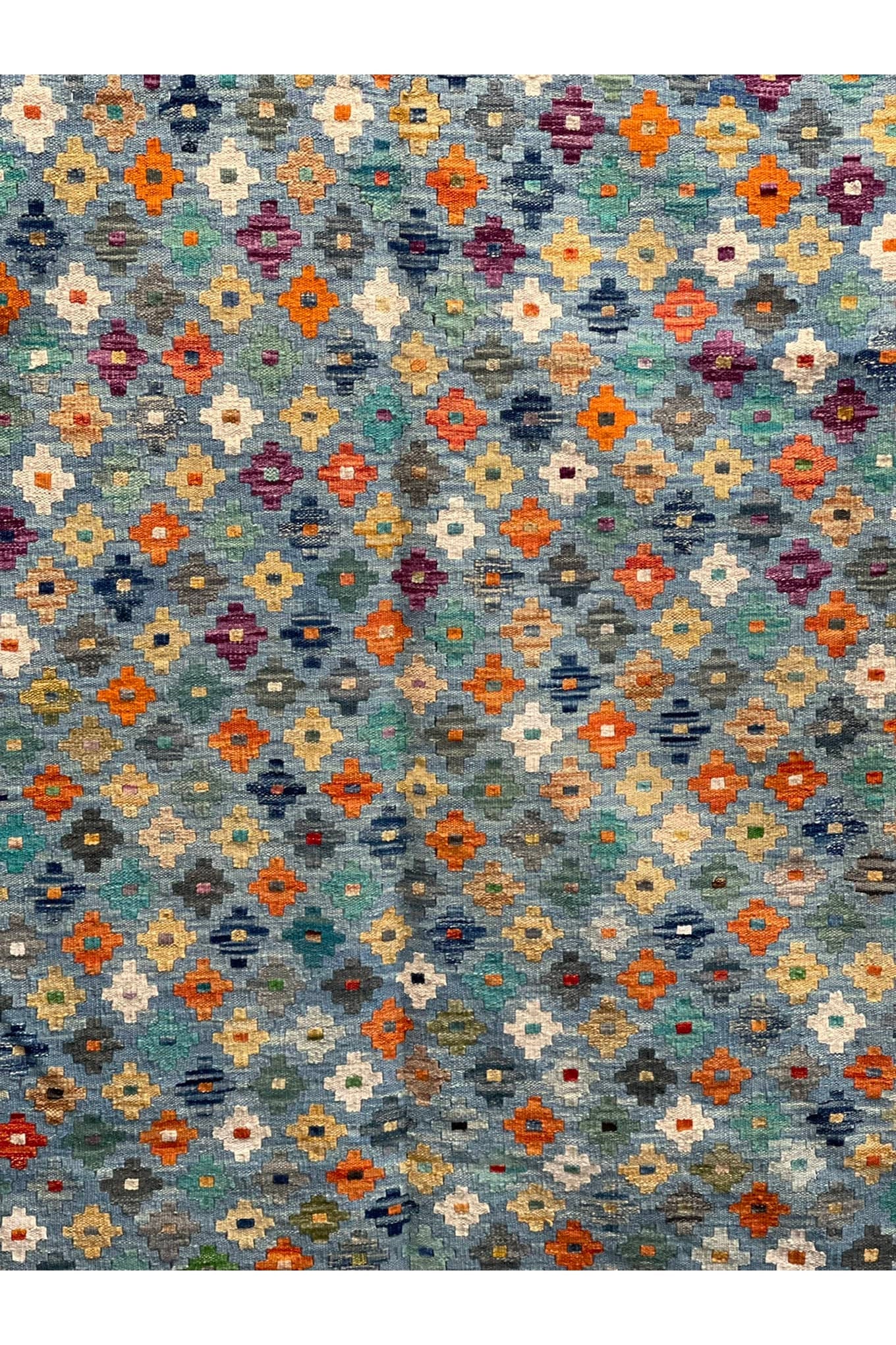 HANDMADE AFGHAN MAIMANA KILIM | 296 X 215 CM |