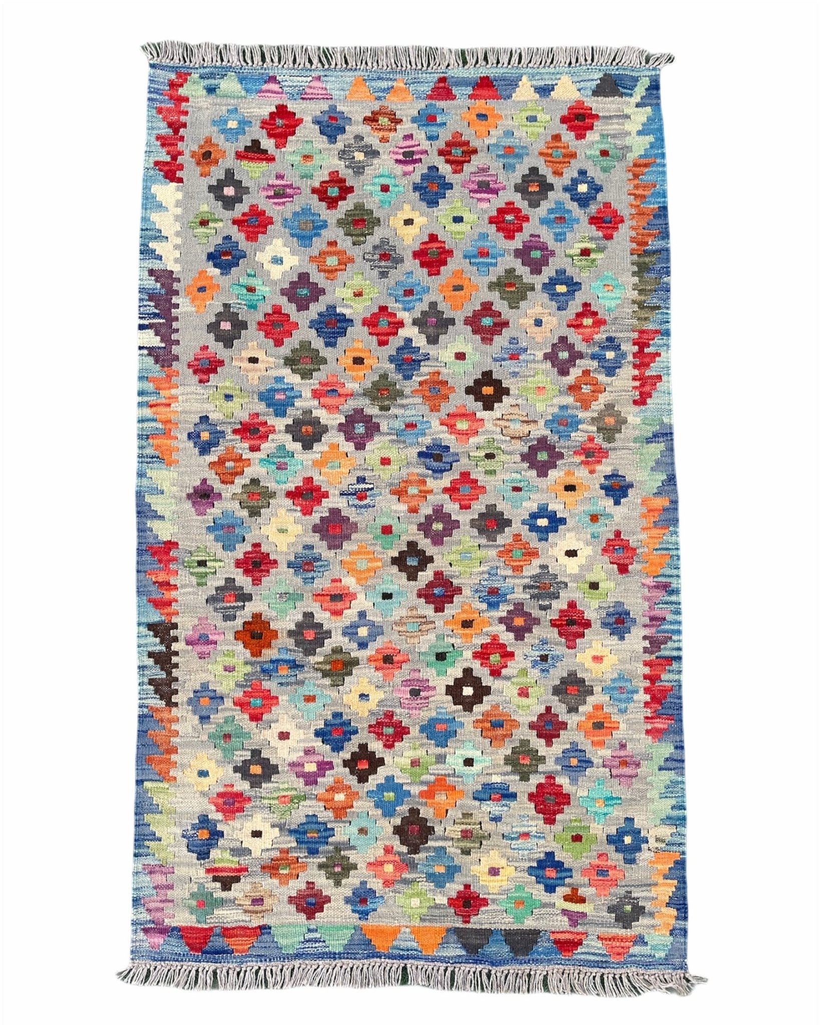 Kazak - 126x76 CM (4.1x2.5 ft)